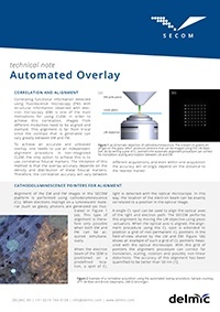 Automated overlay technical note for correlative light and electron microscopy